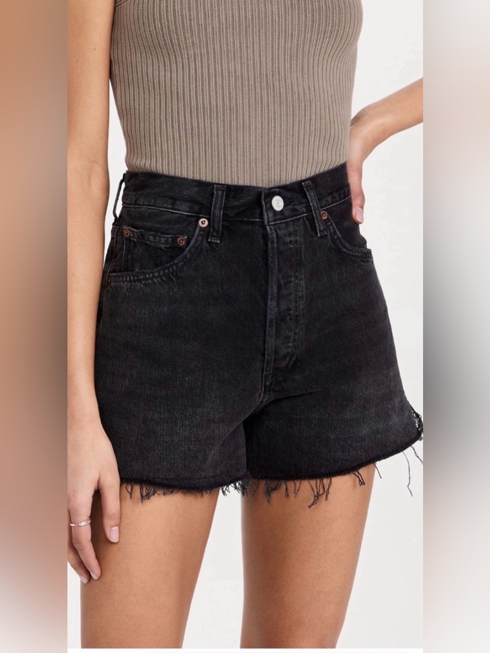 AGOLDE | Dee Vintage High Rise Shorts